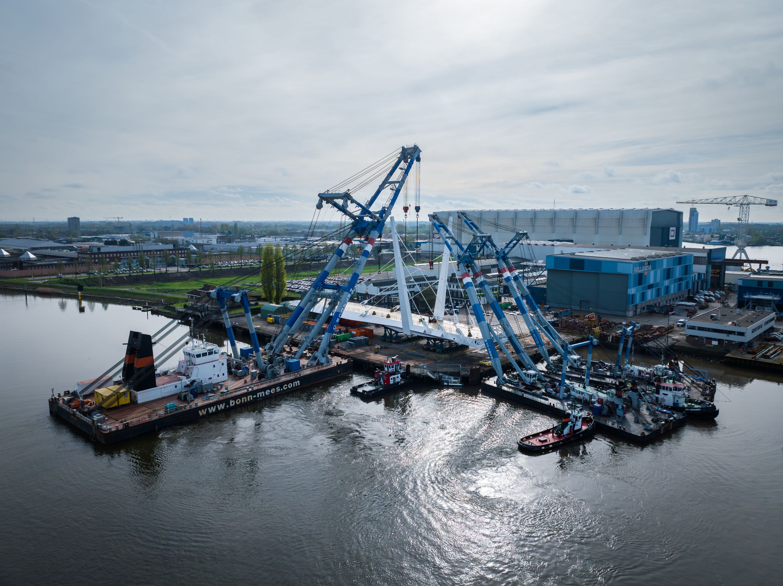 Clyde Crossing Swing Bridge